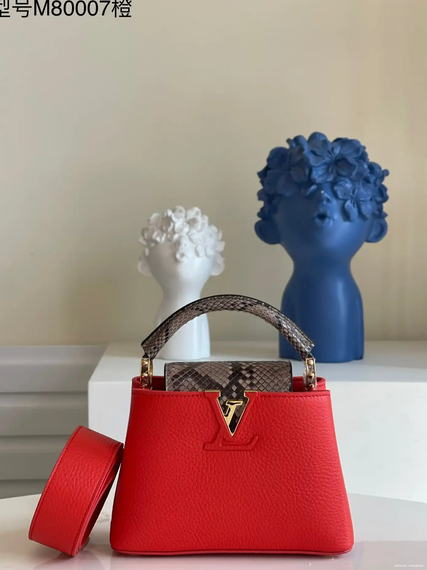 Official oldcobbler LOUIS VUITTON MINI CAPUCINES 0517